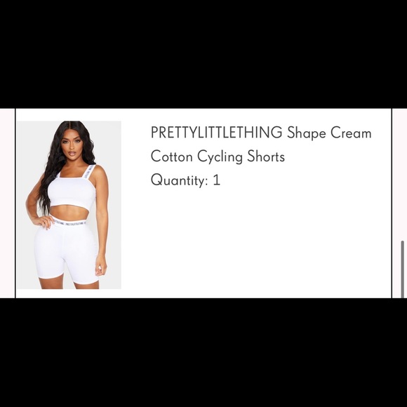 Set biker shorts and crop top - Picture 1 of 1